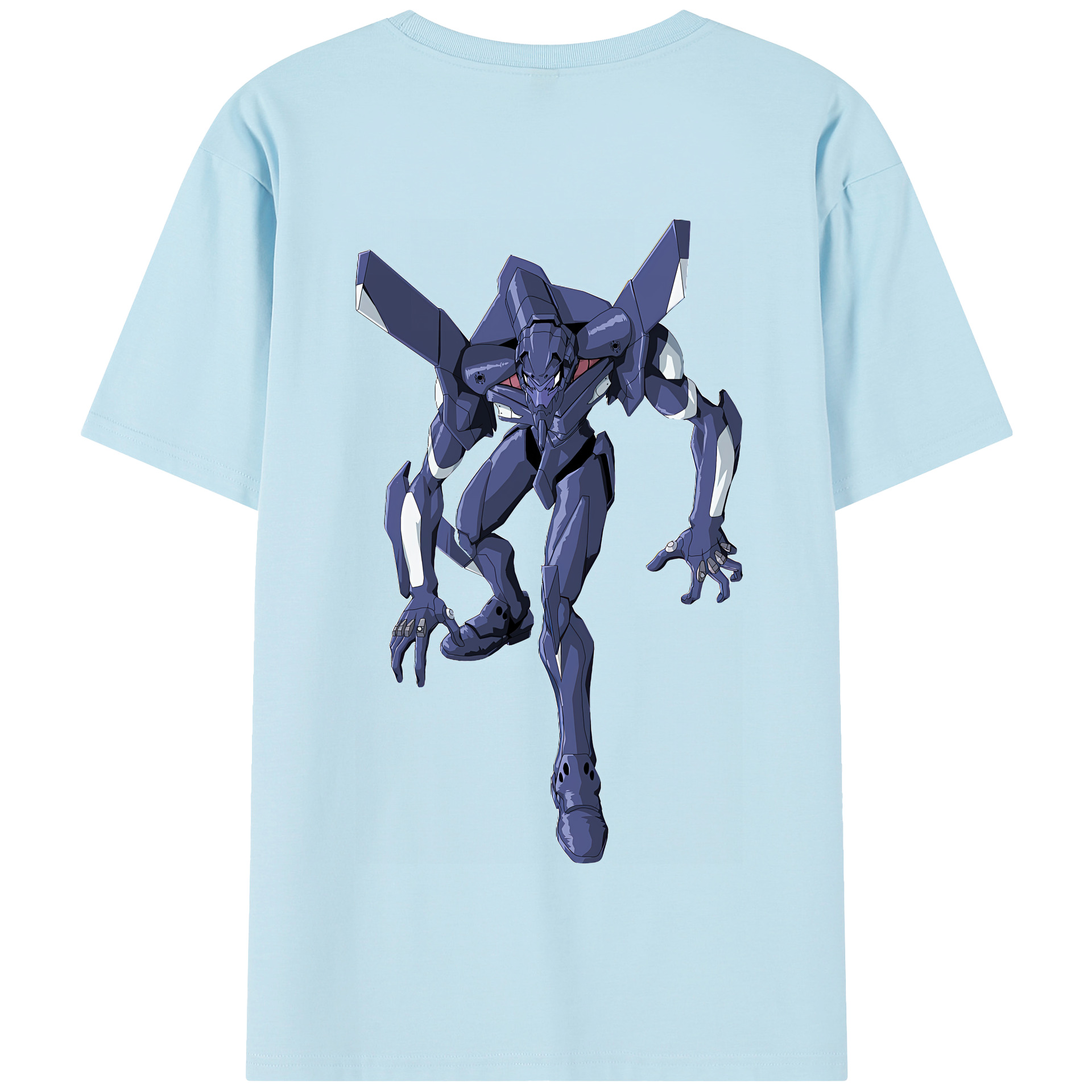 （画像用） EVA 新世紀エヴァンゲリオン 綿100％半袖Tシャツ（背面プリント）